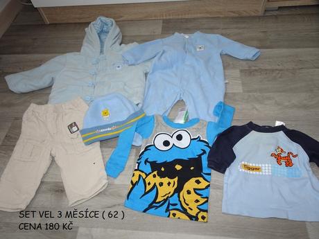 Set pro klučíky vel 62, 50–62