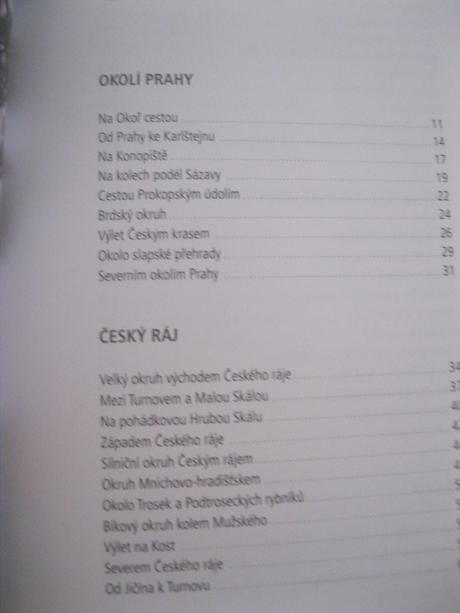 Knížka na kole po české republice, 