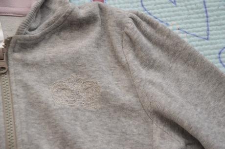 Sametová, plyšová mikina s kapucí, palomino,122