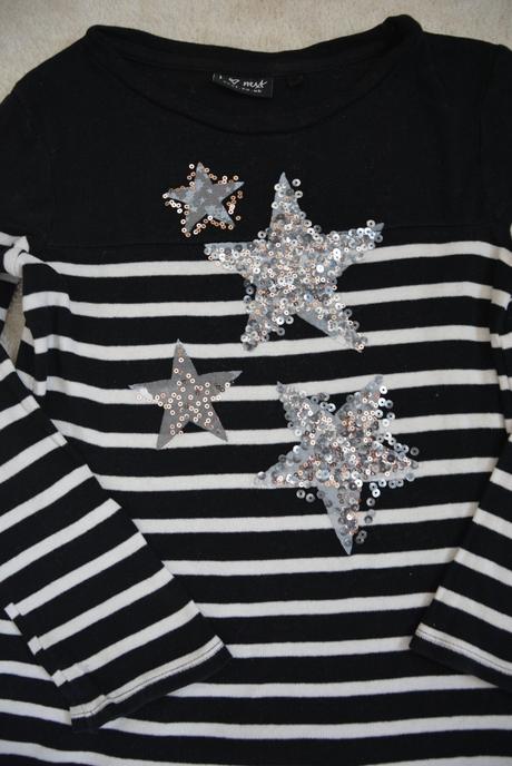 Svetříkové šatky s hvězdičkama, next,116