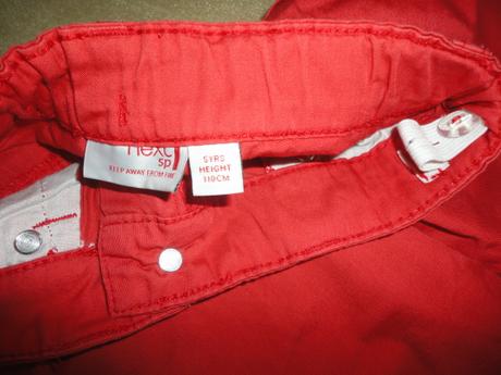 Jako nové 7/8 kraťasy next, vel. 5 let, next,110