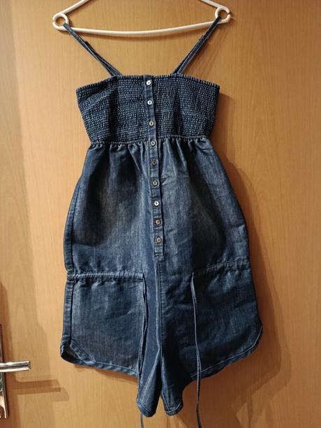 Džínový overal, denim co,36