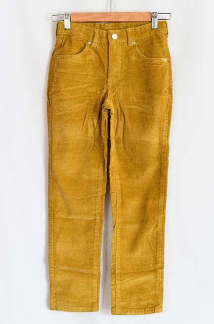 Manšestrové kalhoty vel. 140, 140