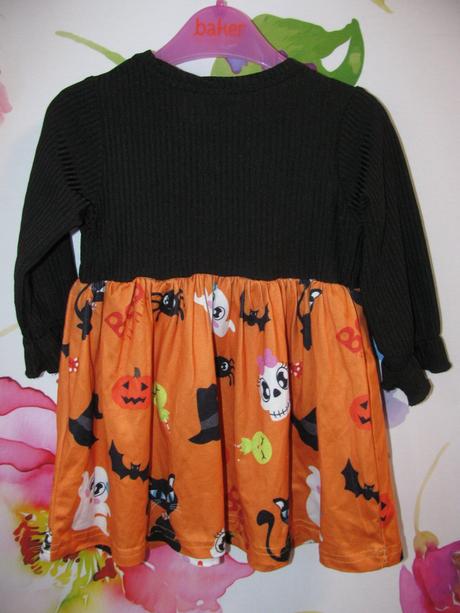 Karneval - šaty halloween - dýně,