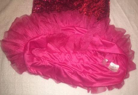 Růžové lindex šaty s flitry, tutu sukně, vel. 3 y, lindex,98