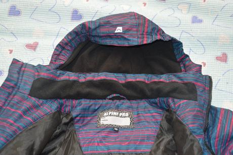 Lyžařská dívčí zimní bunda, alpine pro,158