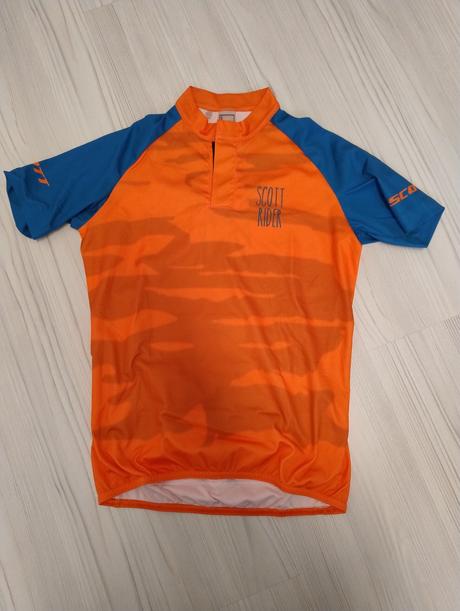 Dětský oranžový krátký dres scott vel. 152 (l), scott,146