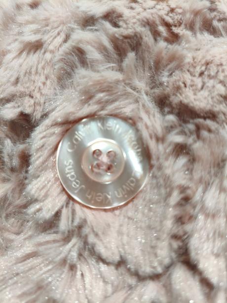 Kabátek/kožíšek luxusní 74-80, calvin klein,74