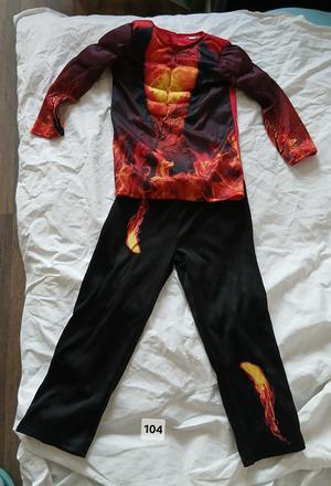 Kostým pro kluky ,ohnivec, 