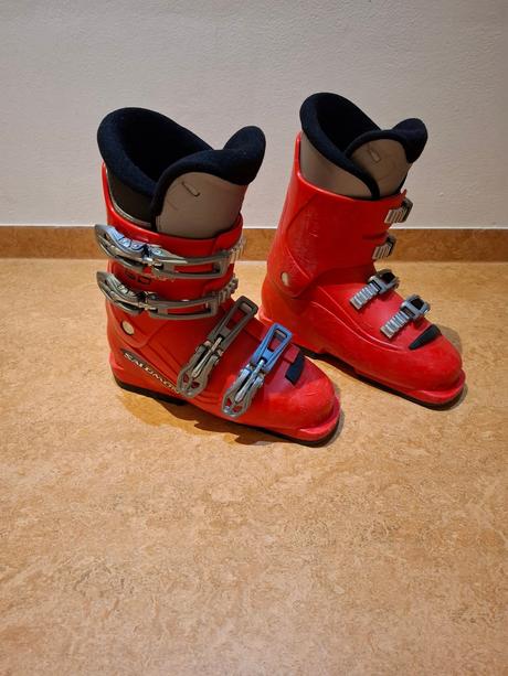 Lyžáky/přezkáče salomon, vel. 22 cm, salomon,32