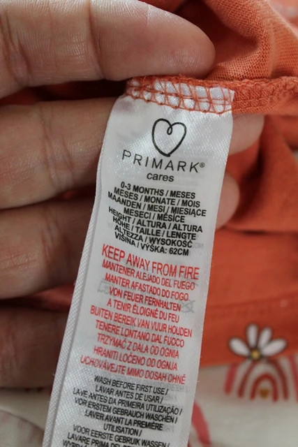 Šaty vel. 0 - 3 m, primark,62
