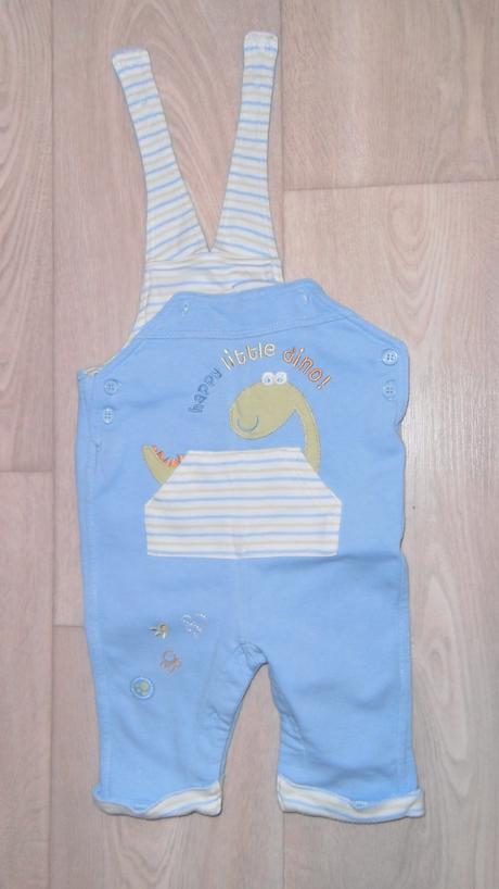 Kalhoty-tepláčky na kšandy 62/68, st. bernard,62