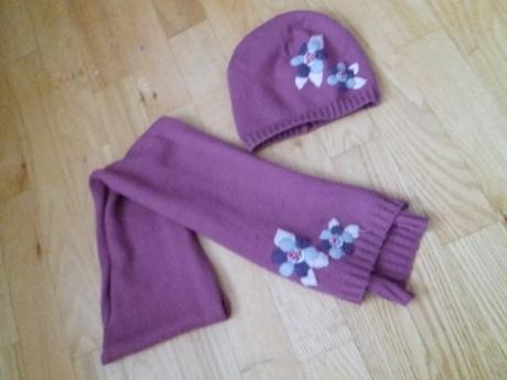 Zimní čepice + šála, dopodopo,98