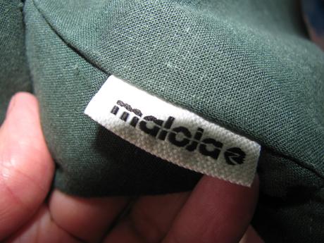 Dámská tmavě zelená halenka, 3/4 rukáv maloja, l