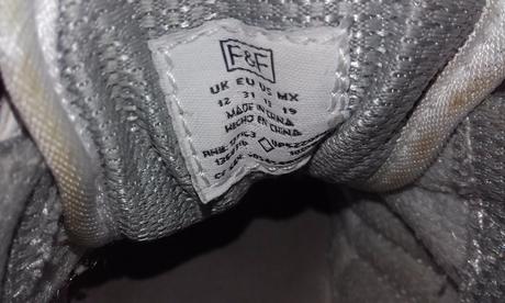 Bielo-strieborné tenisky f&f, 31