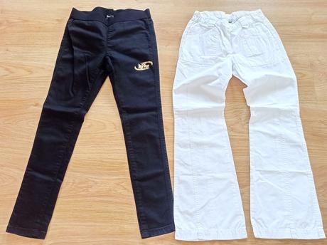 Kalhoty dívčí vel.134/140, 134