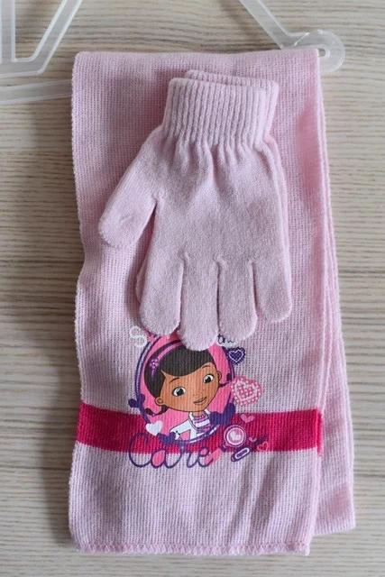 Set - čepice, rukavice, šála, disney,98