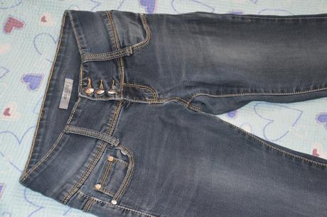 164 170 176 elastické džíny, rifle vel 27, 170