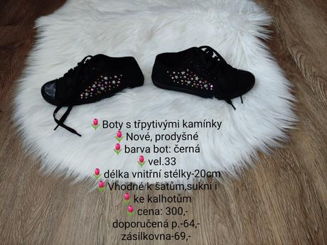 Boty-vel.33-34+zdarma pantofle, 33