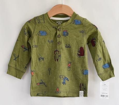 Trička vel. 12 m, carter's,80