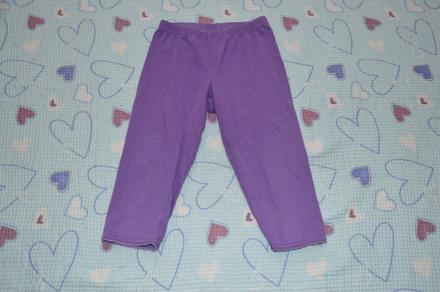 3/4 legínky fialové, 116