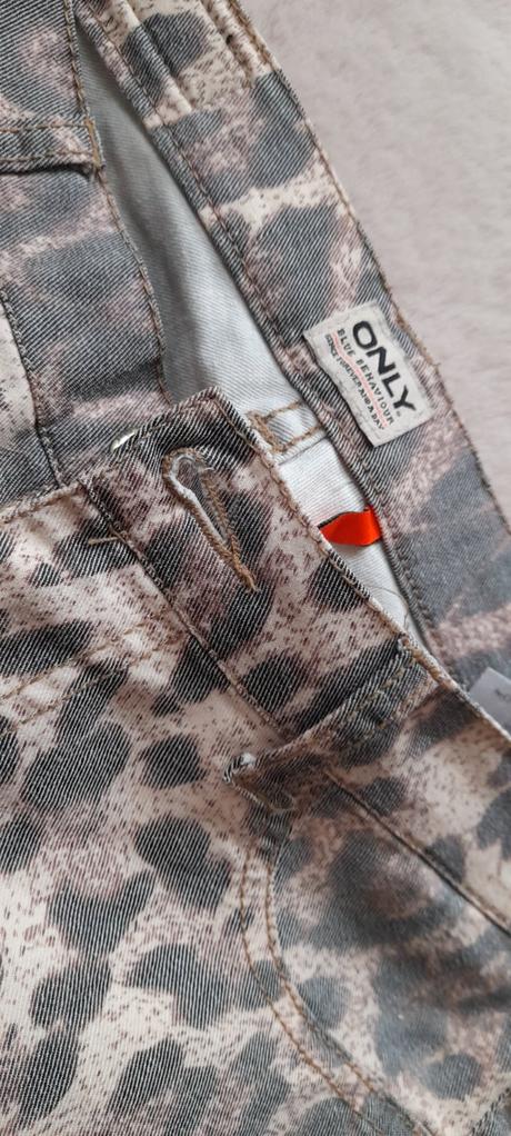 Only elegantní kalhoty s leopardím vzorem, only,m