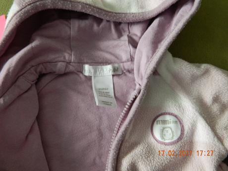 Fleesová mikinka, h&m,62