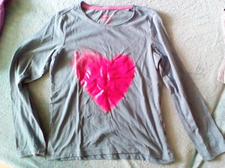 12 x tričko dlouhý rukáv, h&m,134