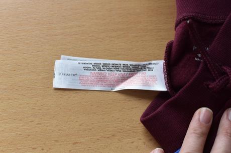 Tepláky vel. 12 - 18 m, primark,86