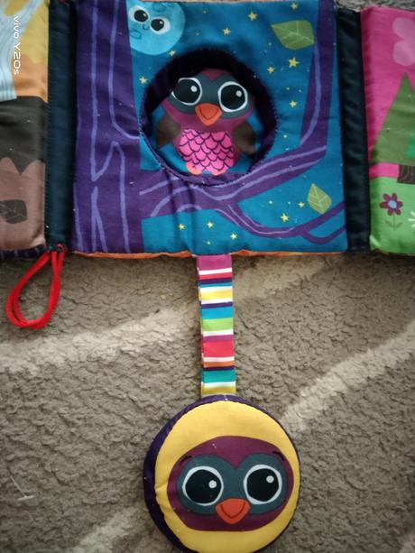 Látkové leporelo pro miminka,