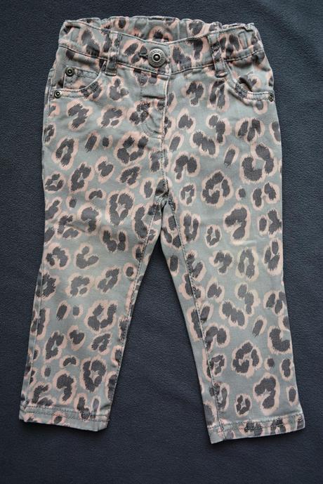 Tygrované džíny, leo kalhoty rifle, next,86