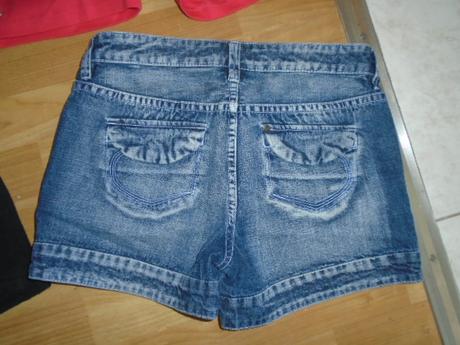 Kraťasy džínové 4ks vel 36- s, esmara,36