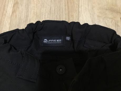 Outdoorové kalhoty, alpine pro,104