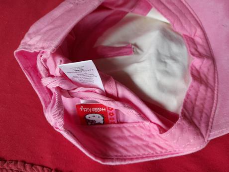 Kšiltovka hello kitty růžová zavazovací, hello kitty,128