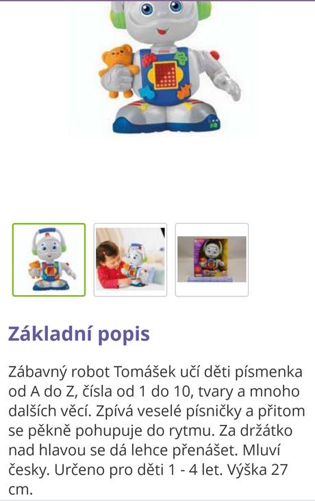 Robot tomášek, 