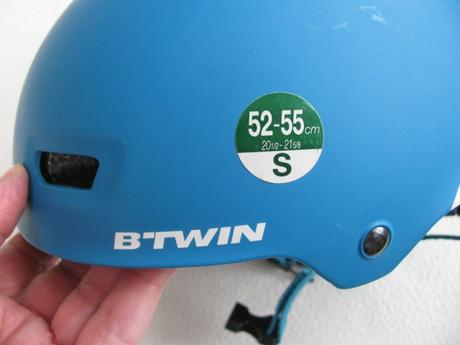Dětská cyklistická helma btwin, s