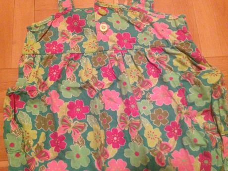 Letní overal motýlci a květy, f&f,74