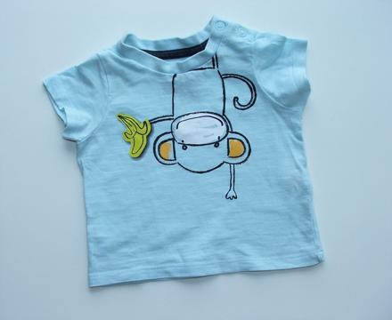 J359 triko s opicí vel. 62, f&f,62