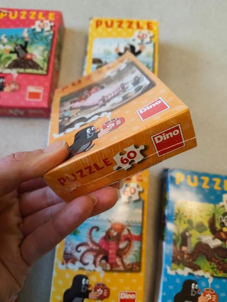 Sada puzzle krteček, 
