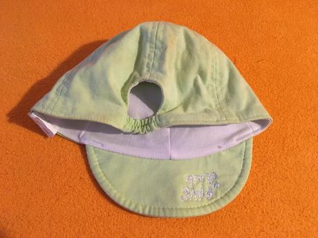 Světle zelená kšiltovka pro nejmenší, 56