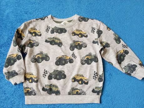 Mikina kluk 2-4roky, h&m,98