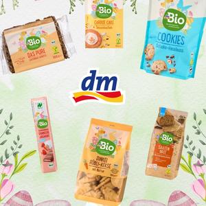 Velikonoční nabídka v prodejnách dm