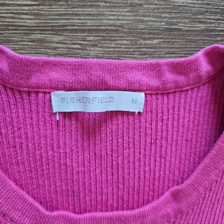 Fuchsiový žebrovaný top gate vel. xs, gate,xs