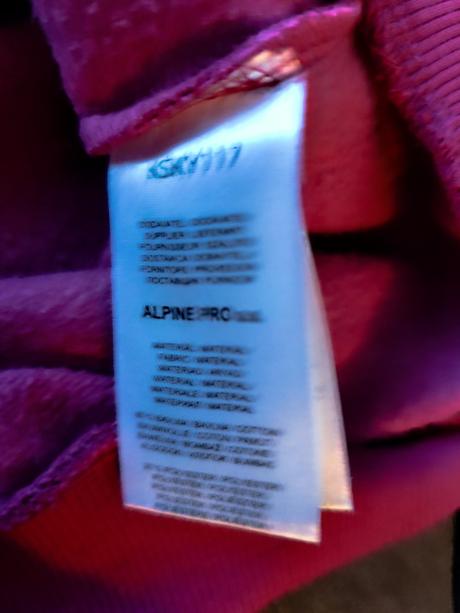 Mikinové šaty alpine pro,vel.134, alpine pro,134