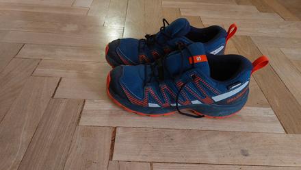 Chlapecké nepromokavé boty, salomon,37