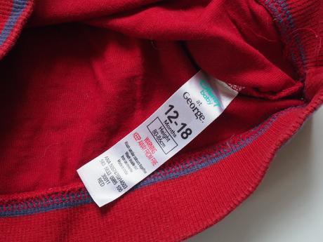 Tričko s dlouhým rukávem vel 86, george,86