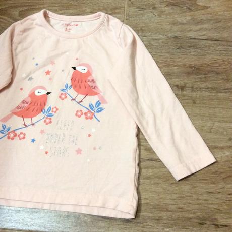 Bavlněné tričko s ptáčky, 92