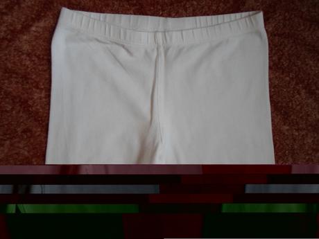 Bílé legíny s hello kitty, hello kitty,140