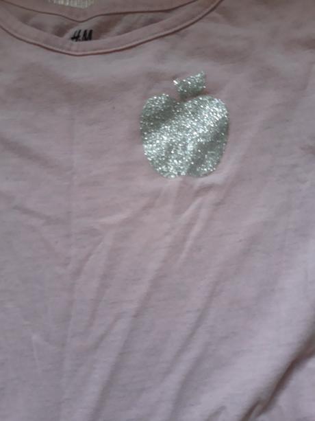 Šaty s jablíčkem, h&m,134