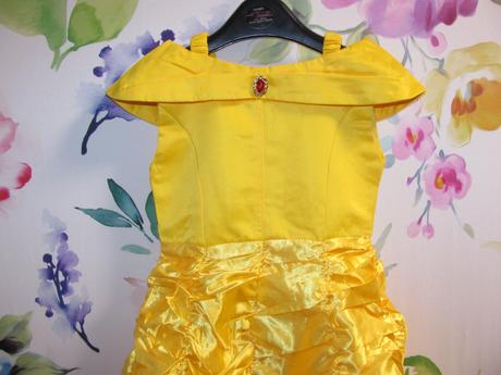 Kostým-saténové šaty princezna bella v.116/122,